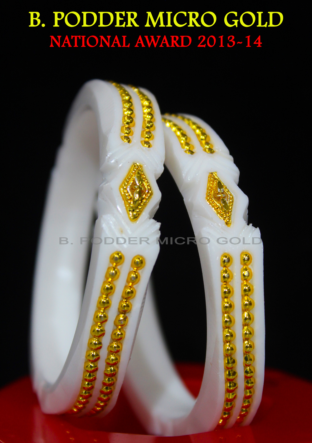 Gold hot sale plated shakha